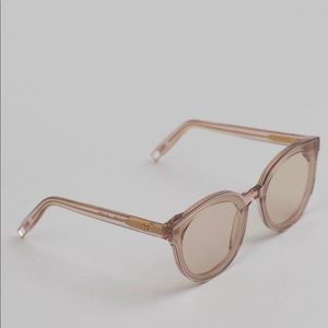 Gentle Monster Black Peter sunglasses in pink